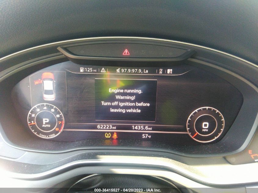 2017 AUDI A4 SEASON OF AUDI PREMIUM - WAUDNAF4XHN054615