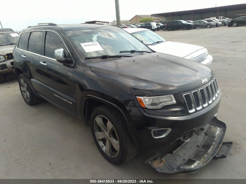 2014 JEEP GRAND CHEROKEE OVERLAND - 1C4RJECT5EC442558