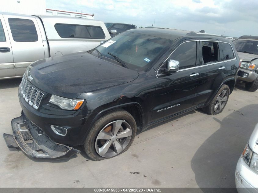 2014 JEEP GRAND CHEROKEE OVERLAND - 1C4RJECT5EC442558