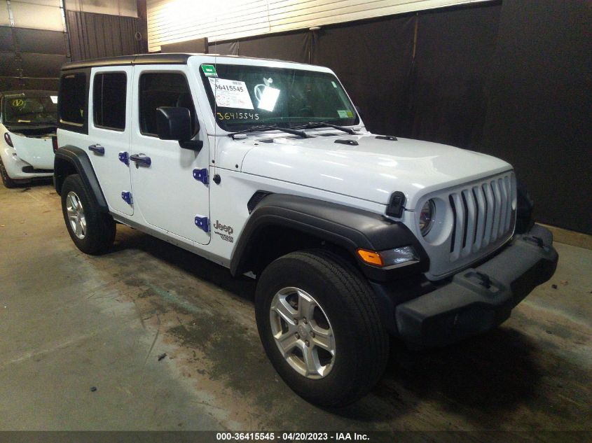 2019 JEEP WRANGLER UNLIMITED SPORT S - 1C4HJXDG4KW653396