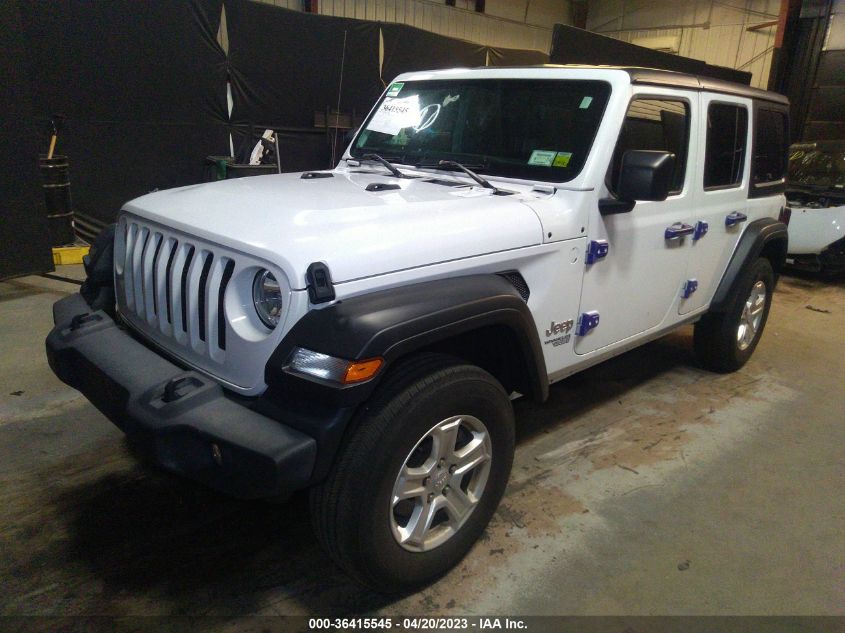 2019 JEEP WRANGLER UNLIMITED SPORT S - 1C4HJXDG4KW653396