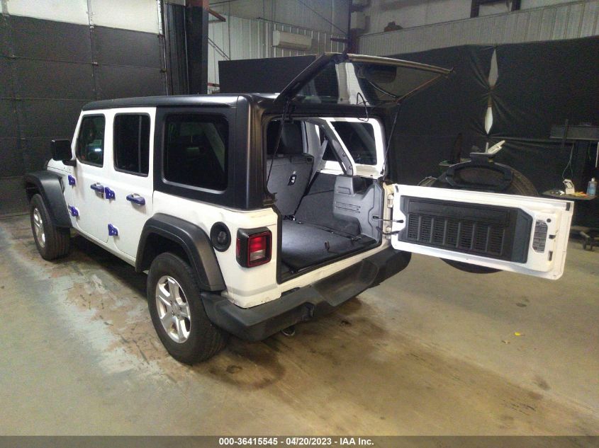 2019 JEEP WRANGLER UNLIMITED SPORT S - 1C4HJXDG4KW653396