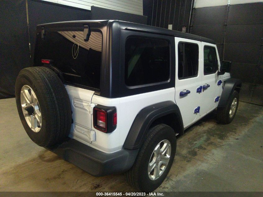 2019 JEEP WRANGLER UNLIMITED SPORT S - 1C4HJXDG4KW653396