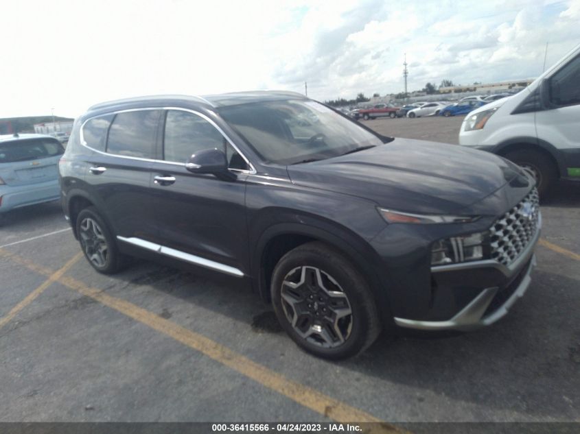 2021 HYUNDAI SANTA FE HYBRID SEL PREMIUM - KM8S3DA18MU008663