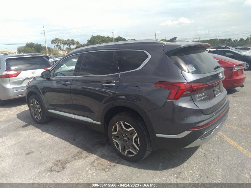 2021 HYUNDAI SANTA FE HYBRID SEL PREMIUM - KM8S3DA18MU008663