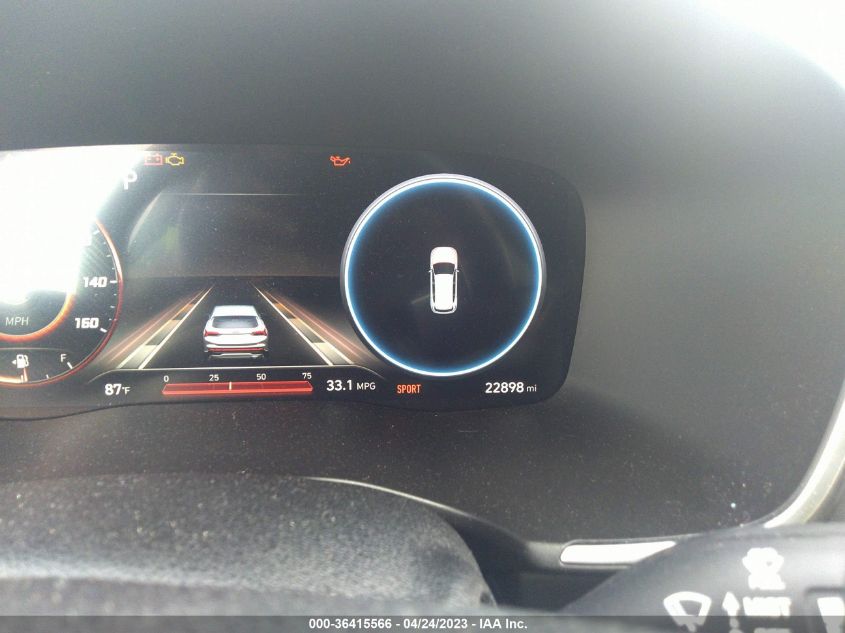 2021 HYUNDAI SANTA FE HYBRID SEL PREMIUM - KM8S3DA18MU008663