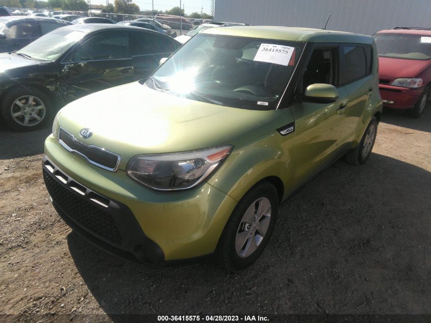 2015 KIA SOUL BASE - KNDJN2A23F7791836