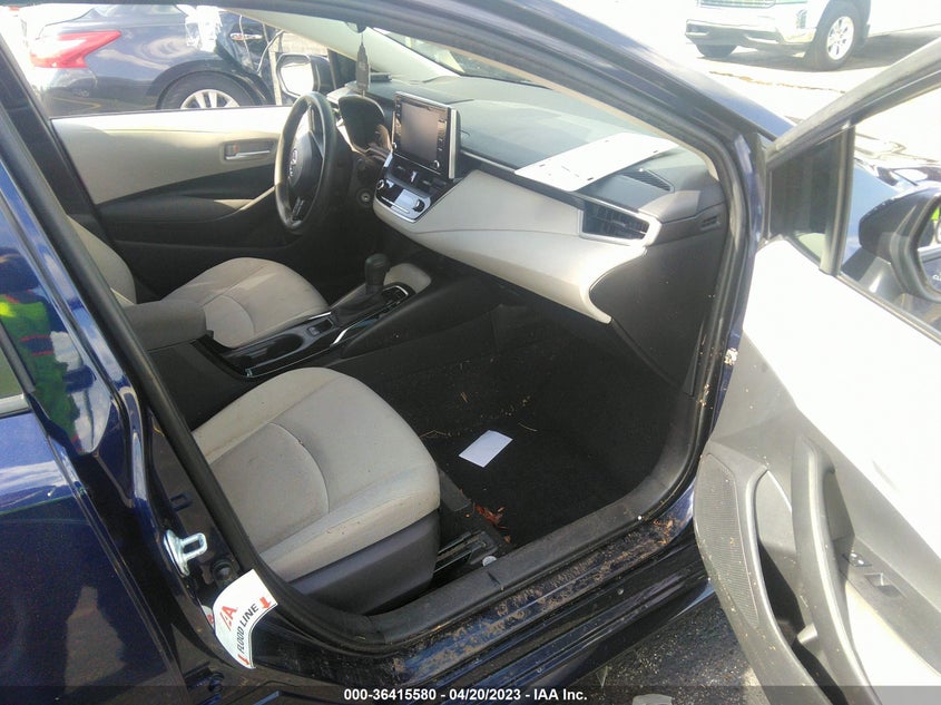 VIN JTDEPMAEXMJ183345 2021 TOYOTA COROLLA LE