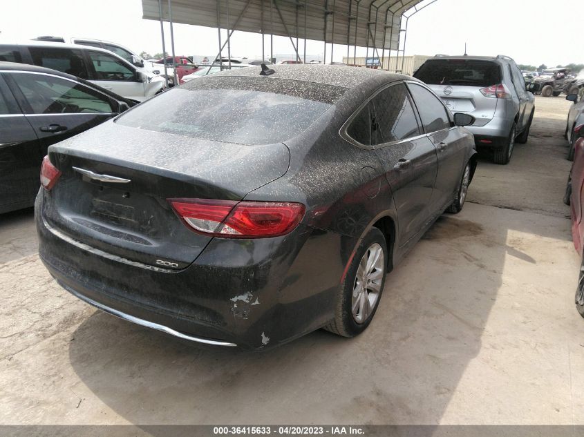 2017 CHRYSLER 200 LIMITED PLATINUM - 1C3CCCAB4HN500560