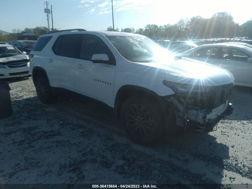 2022 CHEVROLET TRAVERSE RS - 1GNEVJKW8NJ111533