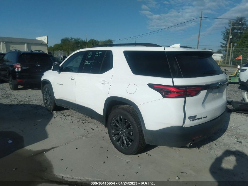 2022 CHEVROLET TRAVERSE RS - 1GNEVJKW8NJ111533