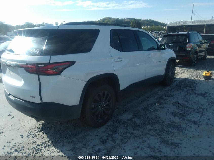 2022 CHEVROLET TRAVERSE RS - 1GNEVJKW8NJ111533