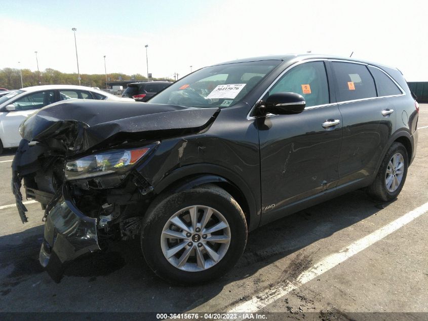 VIN 5XYPGDA58KG545789 2019 KIA SORENTO no.2