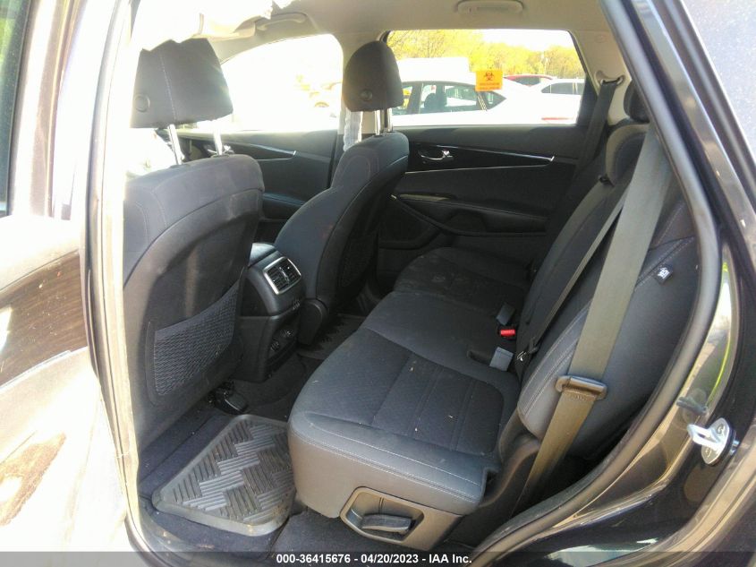 VIN 5XYPGDA58KG545789 2019 KIA SORENTO no.8