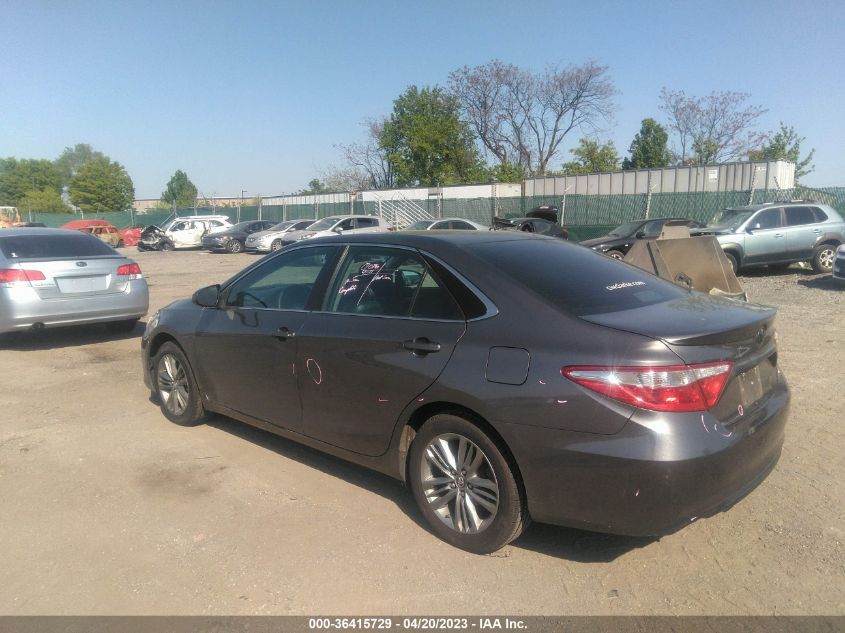 2016 TOYOTA CAMRY XLE/SE/LE/XSE - 4T1BF1FK3GU615243