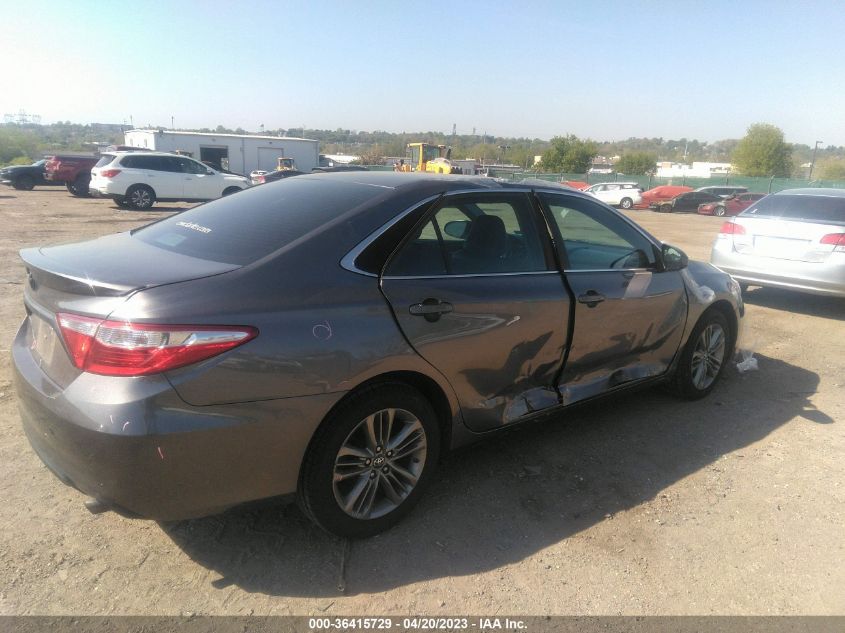 2016 TOYOTA CAMRY XLE/SE/LE/XSE - 4T1BF1FK3GU615243