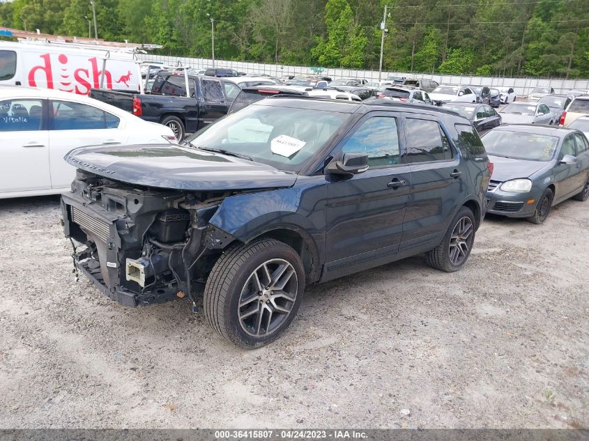 2017 FORD EXPLORER SPORT - 1FM5K8GT3HGA20093