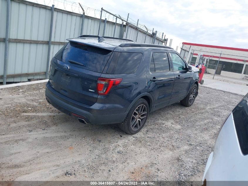 2017 FORD EXPLORER SPORT - 1FM5K8GT3HGA20093