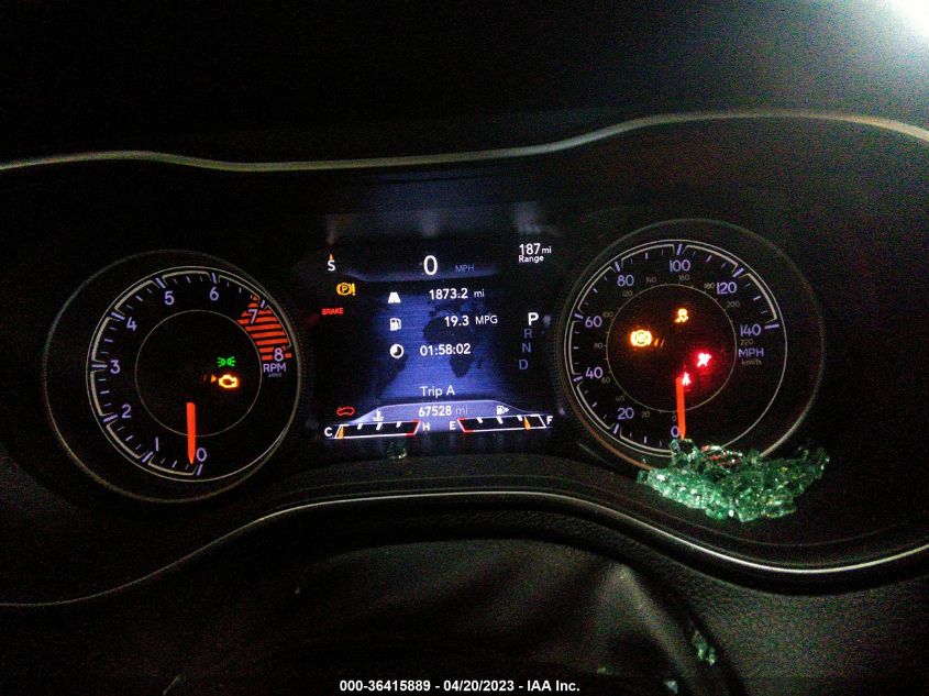 2019 JEEP CHEROKEE TRAILHAWK ELITE - 1C4PJMBX0KD186485