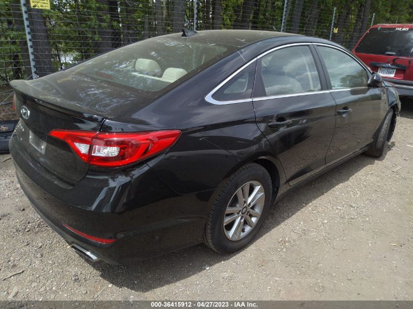 2017 HYUNDAI SONATA SE - 5NPE24AF1HH553877