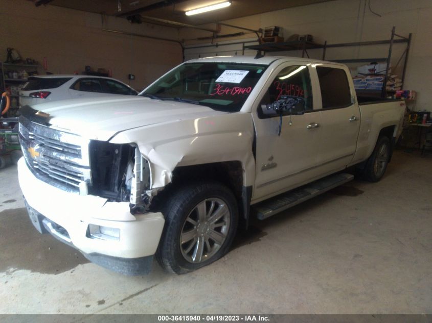 2014 CHEVROLET SILVERADO 1500 HIGH COUNTRY - 3GCUKTEJ0EG487542