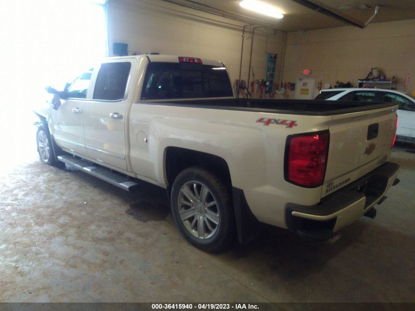 2014 CHEVROLET SILVERADO 1500 HIGH COUNTRY - 3GCUKTEJ0EG487542