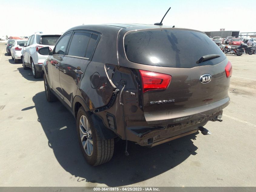 2014 KIA SPORTAGE LX - KNDPB3AC4E7550495