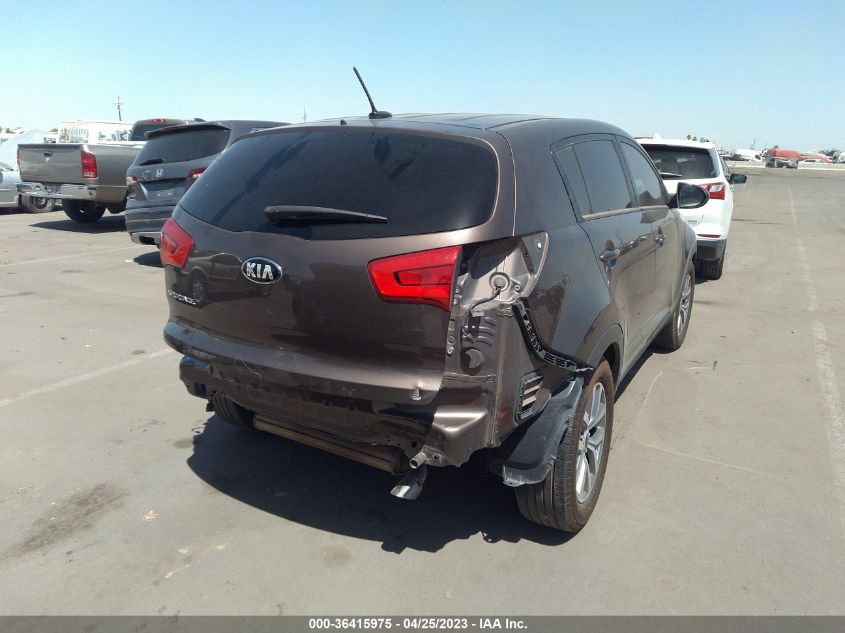 2014 KIA SPORTAGE LX - KNDPB3AC4E7550495