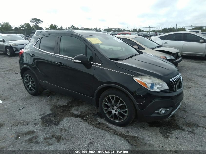 2016 BUICK ENCORE SPORT TOURING - KL4CJ1SM8GB581577