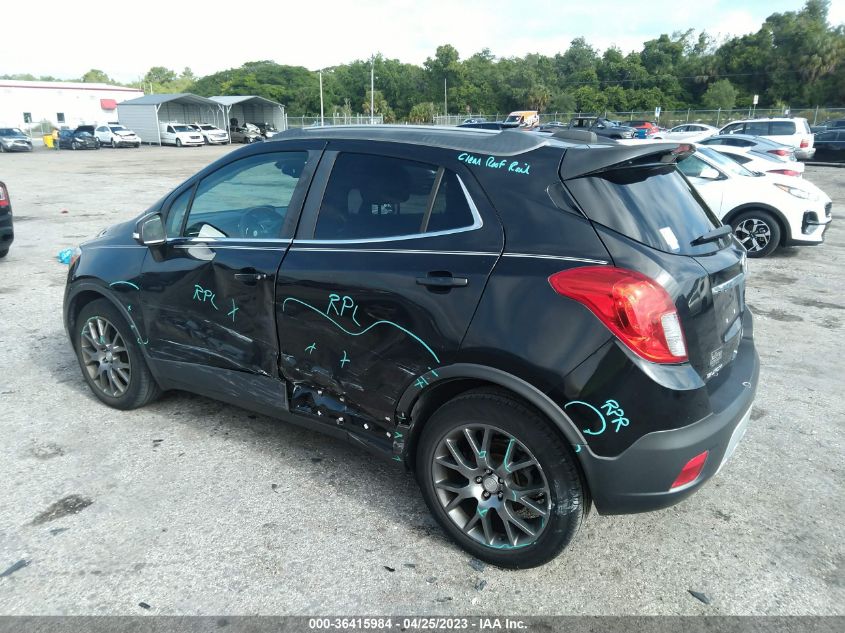 2016 BUICK ENCORE SPORT TOURING - KL4CJ1SM8GB581577