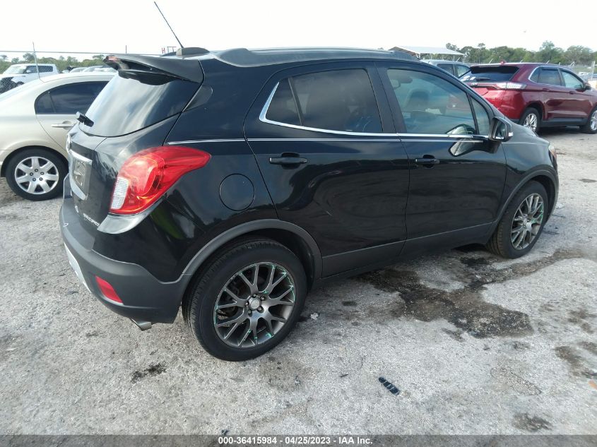 2016 BUICK ENCORE SPORT TOURING - KL4CJ1SM8GB581577