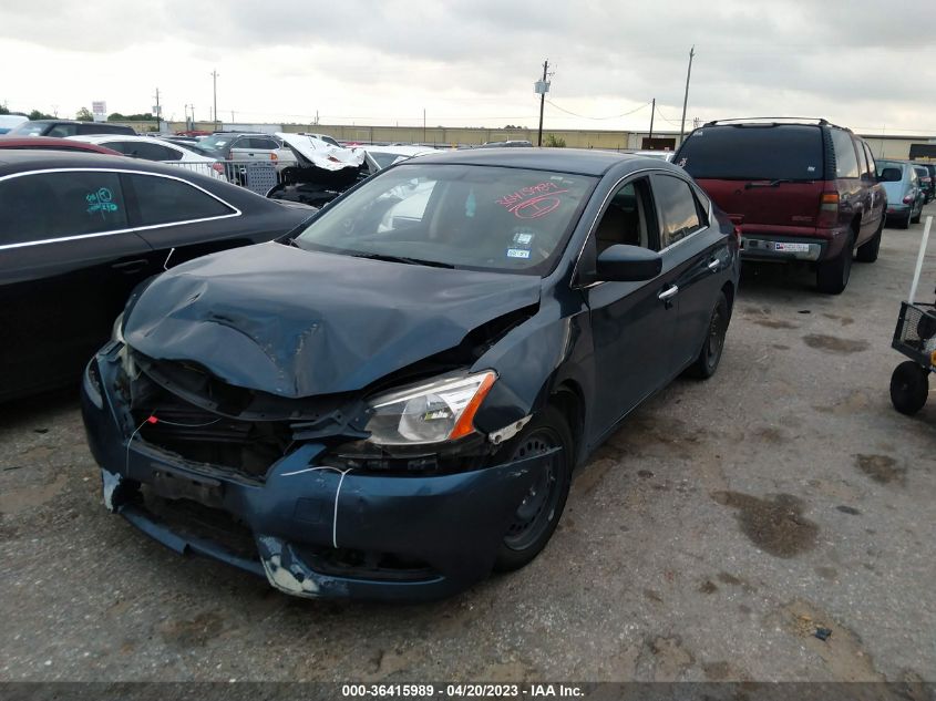 2015 NISSAN SENTRA SV - 3N1AB7APXFL674626