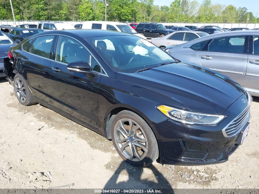 2019 FORD FUSION SEL - 3FA6P0CD6KR233538