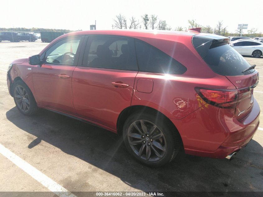 2019 ACURA MDX W/TECHNOLOGY/A-SPEC PKG - 5J8YD4H08KL008515