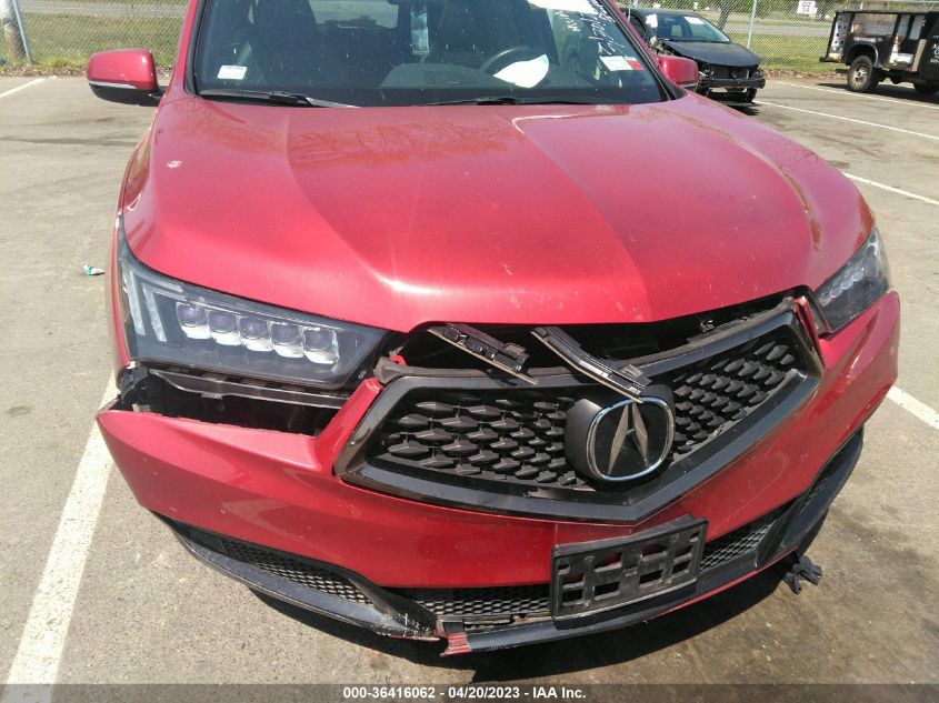 2019 ACURA MDX W/TECHNOLOGY/A-SPEC PKG - 5J8YD4H08KL008515