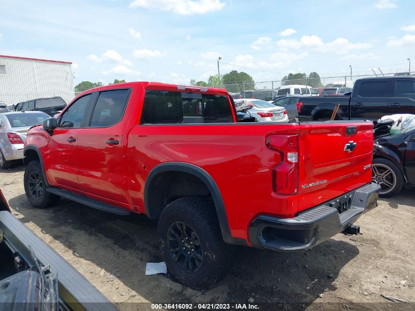 2022 CHEVROLET SILVERADO 1500 ZR2 - 3GCUDHELXNG646981