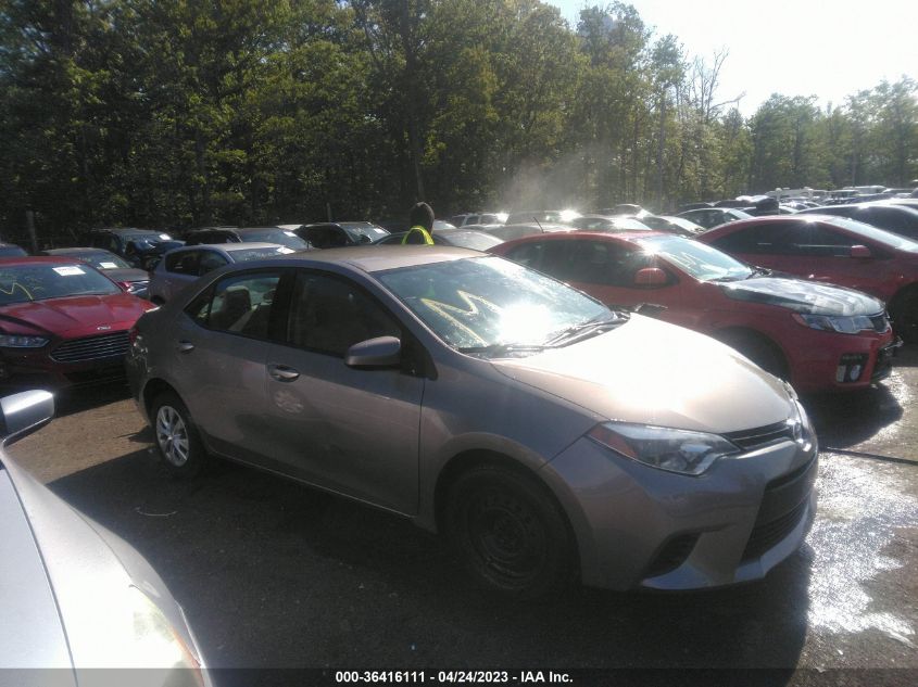 2014 TOYOTA COROLLA LE ECO - 2T1BPRHE3EC014576