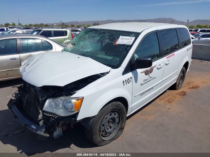 2017 DODGE GRAND CARAVAN SE - 2C4RDGBG9HR719201