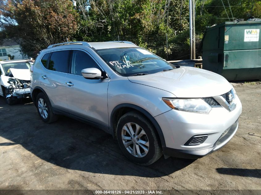 2016 NISSAN ROGUE SV - KNMAT2MT0GP688403