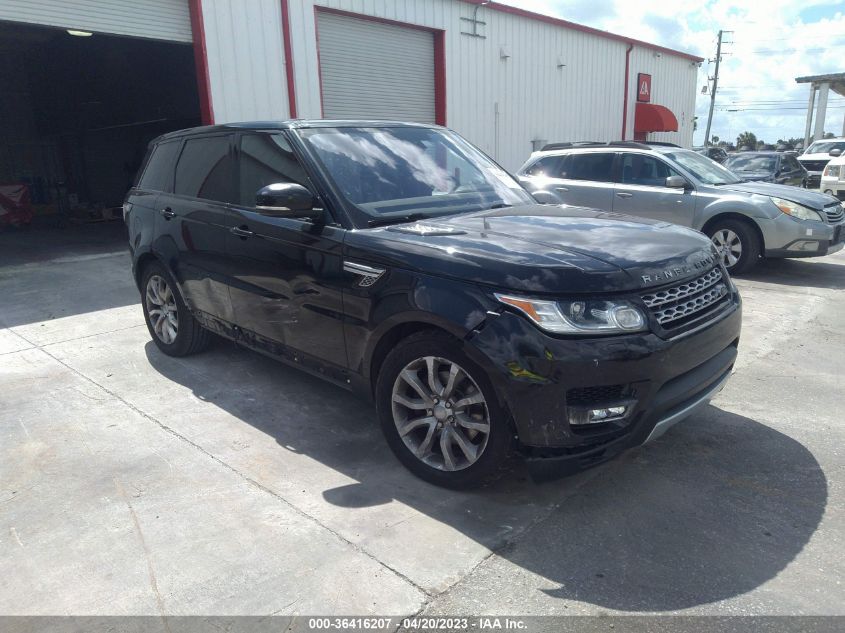 2016 LAND ROVER RANGE ROVER SPORT V6 DIESEL HSE - SALWR2KF9GA568662