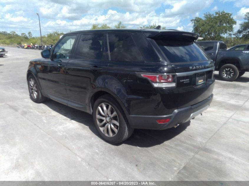 2016 LAND ROVER RANGE ROVER SPORT V6 DIESEL HSE - SALWR2KF9GA568662