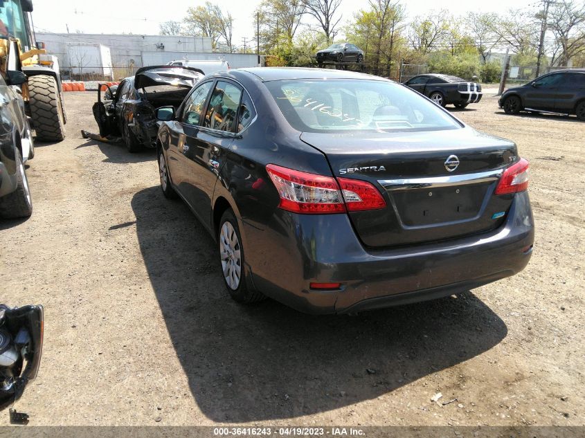 2014 NISSAN SENTRA S/FE+ S/SV/FE+ SV/SR/SL - 3N1AB7AP1EY243903