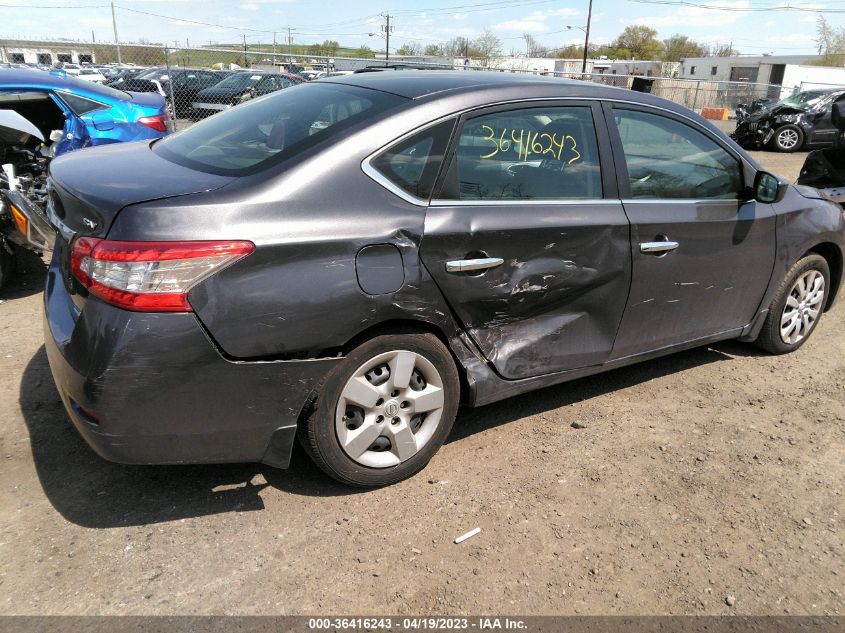 2014 NISSAN SENTRA S/FE+ S/SV/FE+ SV/SR/SL - 3N1AB7AP1EY243903