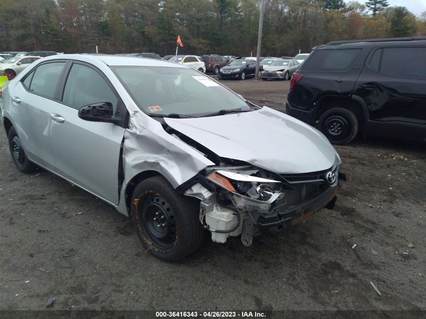 2014 TOYOTA COROLLA L/LE/S/S PLUS/LE PLUS - 2T1BURHE2EC185604