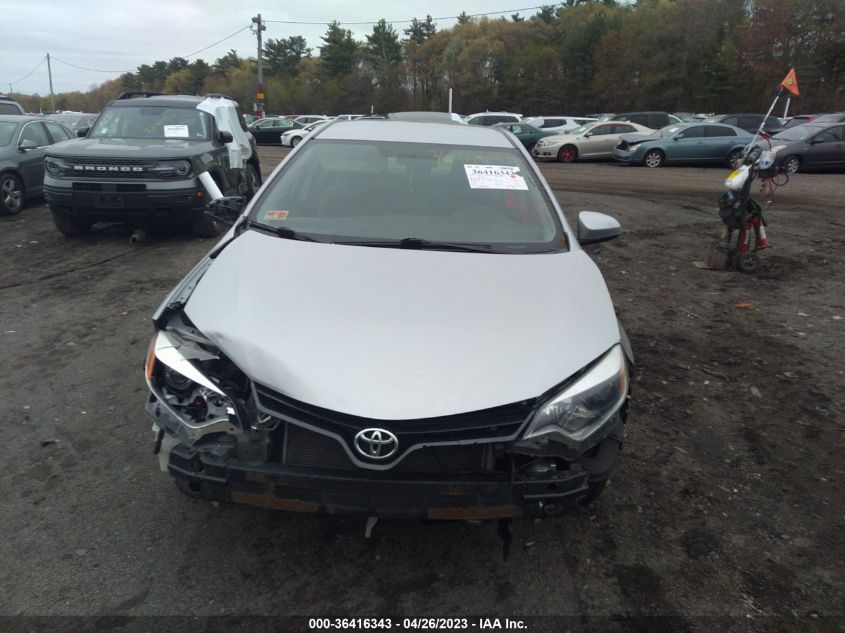 2014 TOYOTA COROLLA L/LE/S/S PLUS/LE PLUS - 2T1BURHE2EC185604