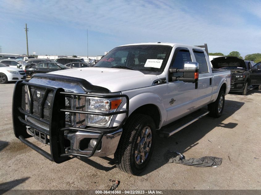 2015 FORD SUPER DUTY F-250 SRW LARIAT/PLATINUM - 1FT7W2BT8FEC34382