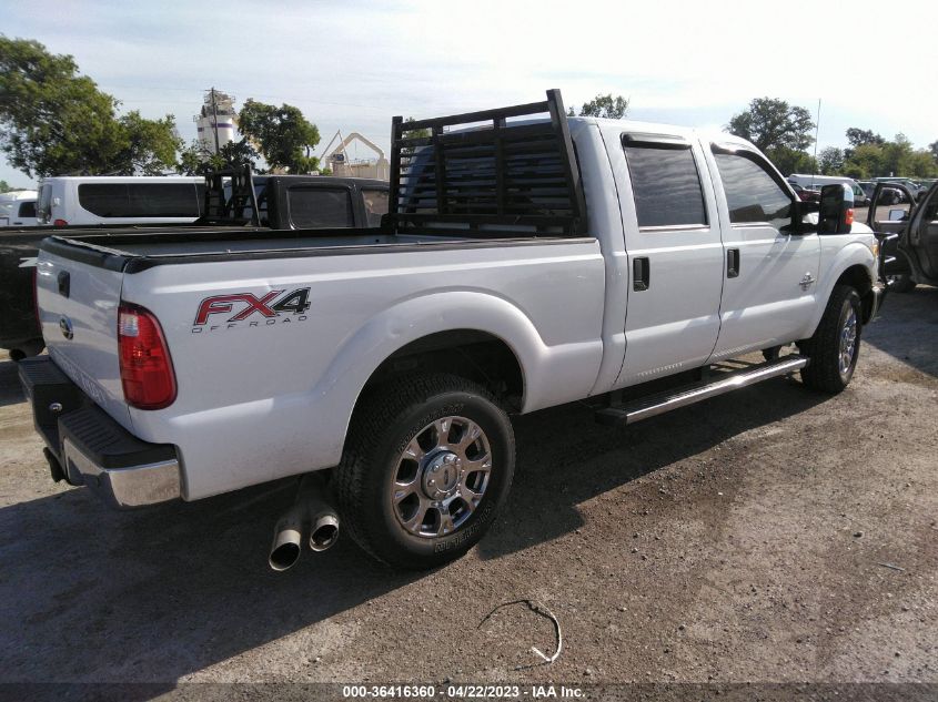 2015 FORD SUPER DUTY F-250 SRW LARIAT/PLATINUM - 1FT7W2BT8FEC34382