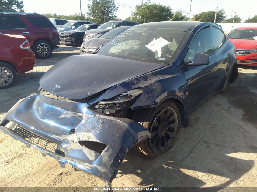 2023 TESLA MODEL Y LONG RANGE - 7SAYGDEEXPF635686