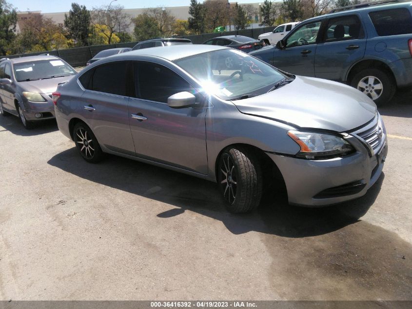 2014 NISSAN SENTRA S - 3N1AB7AP1EY225532