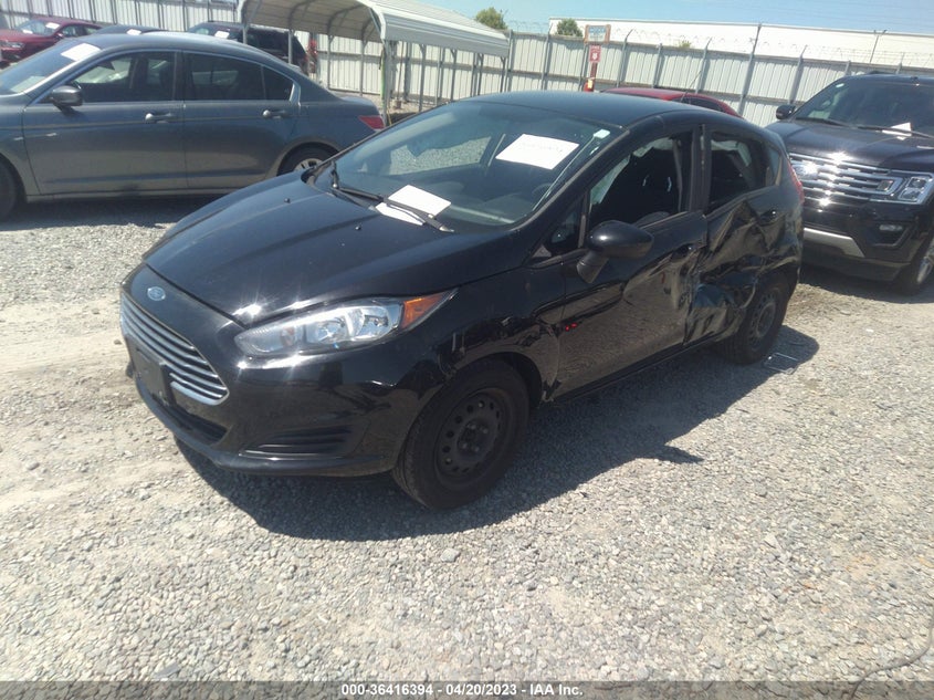 VIN 3FADP4TJ1JM116692 2018 FORD FIESTA S